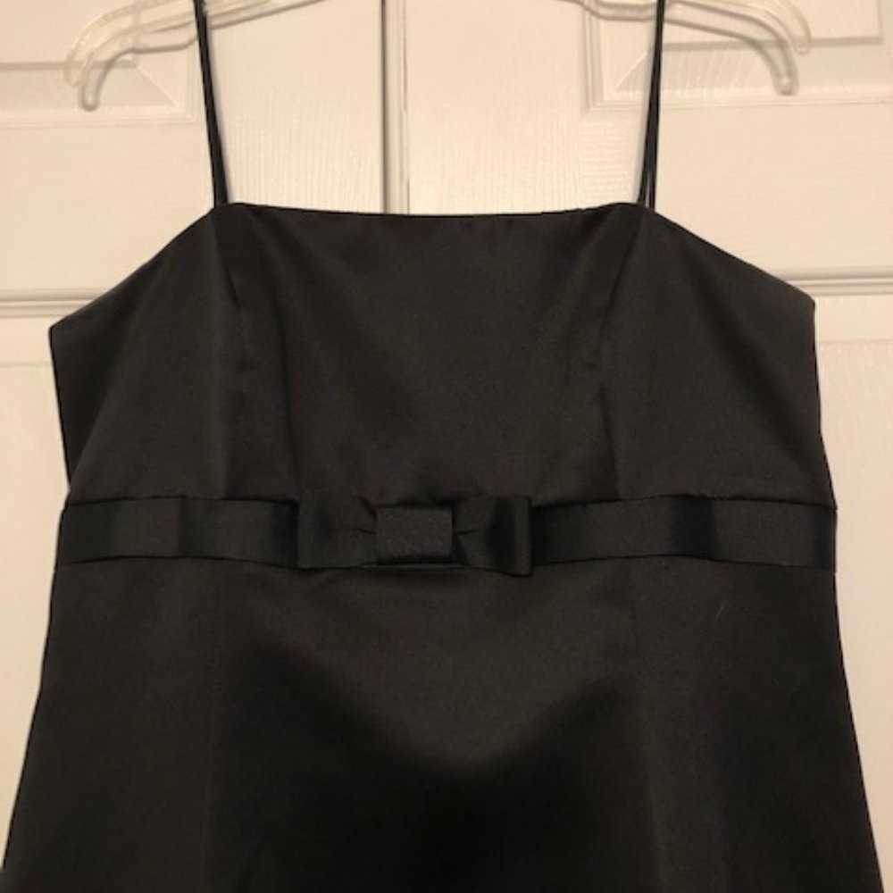 Black, spaghetti strap dress - a classic!